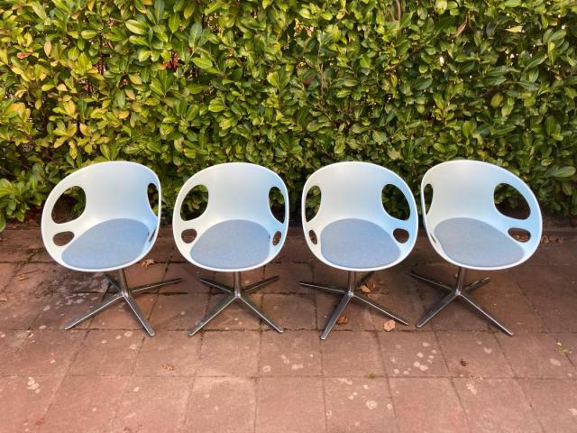 Hiromichi Konno &ndash; Republic of Fritz Hansen &ndash; Set van 4 Rin stoelen
