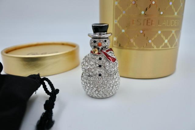 Est&eacute;e Lauder Beautiful Sparkling Snowman &ndash; gesigneerd door Bob Conte