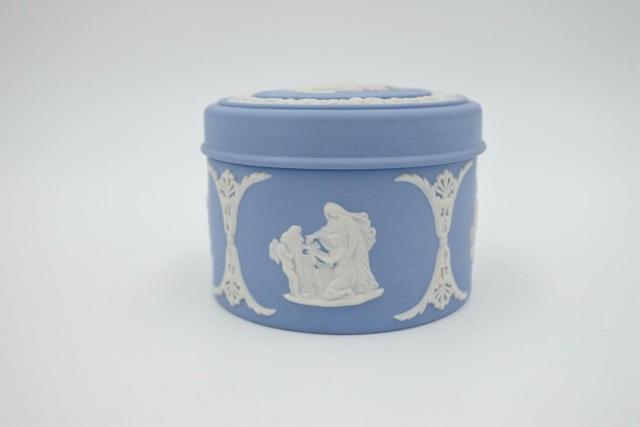 Wedgwood Blue Jasperware-opbergdoos