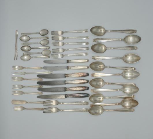 Wilkens Martin 508 Art Deco bestek &ndash; 39 stuks