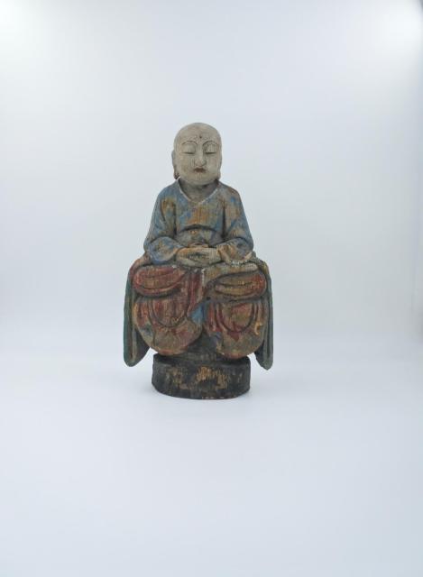 Chinese monk (or buddha) statue