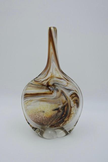 Glass lollipop vase