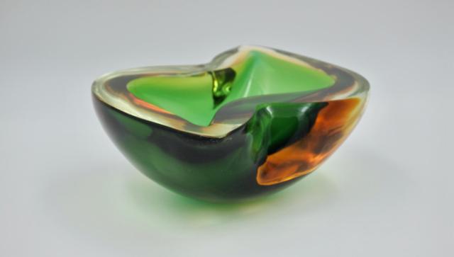 Murano &ndash; sommerso glass geode