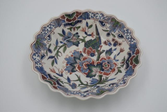 Makkum Dish - paradise bird