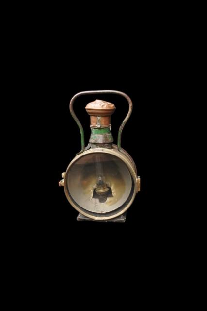 Authentic locomotive lantern