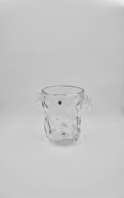 Joseph Bleichner crystal wine cooler or vase
